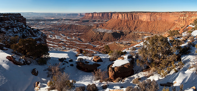 aerial photography of snow mountain thumbnail