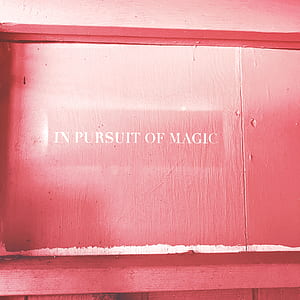 pink wooden board with in pursuit of magic text thumbnail