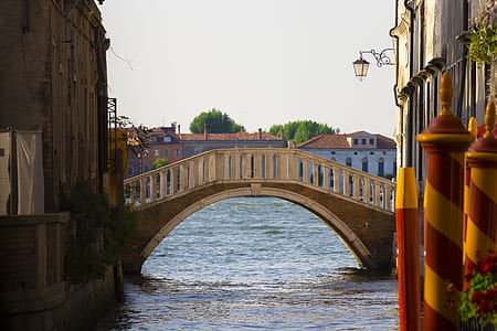 brown concrete bridge with river below thumbnail