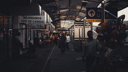 people gathering inside station thumbnail