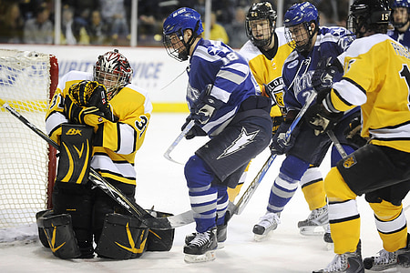 ice hockey players on field thumbnail
