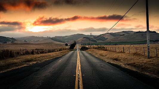 landscape photography of mountain pass thumbnail