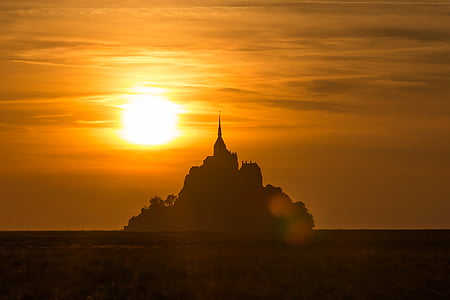 silhouette of castle during daytime thumbnail