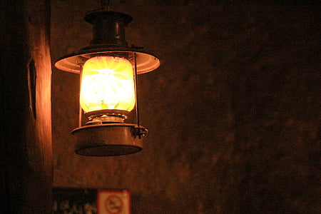 lit kerosene lamp thumbnail