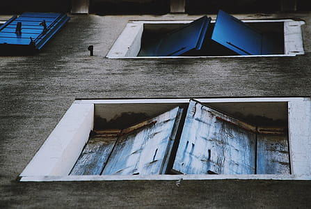 gray wooden window closed thumbnail