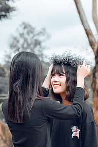 Woman Wearing Headdress thumbnail