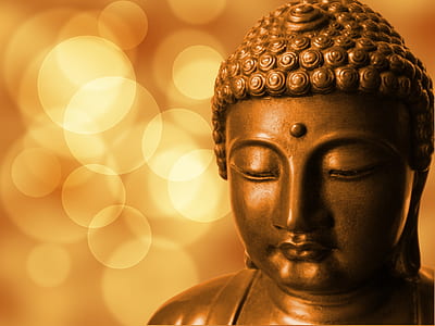 macro shot of Buddha statue thumbnail
