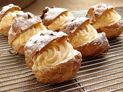 brown pastries with white icings thumbnail
