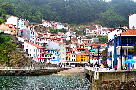 houses near on body of water thumbnail