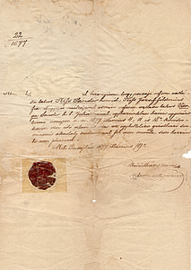 close-up photo of letter with postage stamp thumbnail