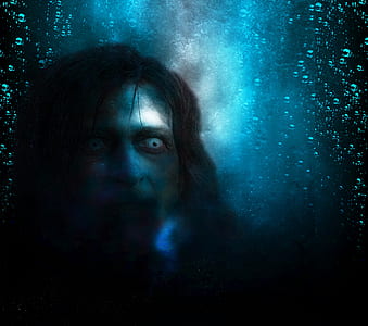 person makeup as ghost photograph thumbnail