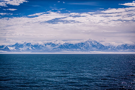 landscape photography of snow covered mountain thumbnail