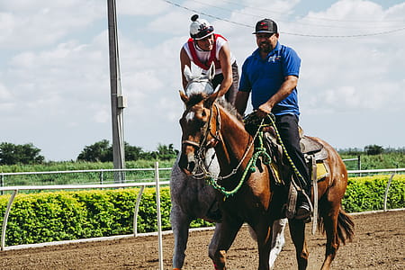 Photo of Men Riding Horses thumbnail