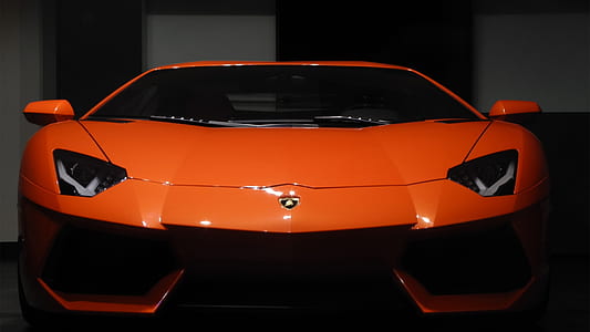 orange sports car thumbnail