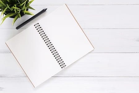 White Blank Notebook thumbnail