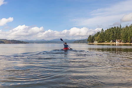 sea, landscape, sky, person thumbnail
