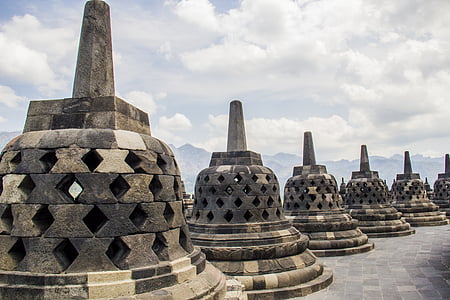 architectural photography of concrete bells thumbnail