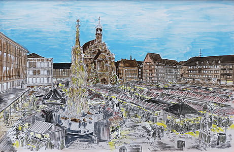 village painting thumbnail