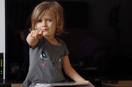The Little Girl, Portrait Of A Child thumbnail