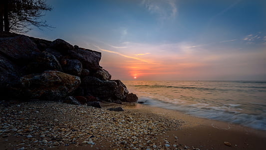 Seashore during Sunset Photography thumbnail