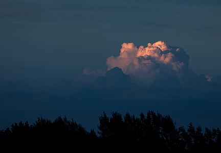 cloud formation above forest thumbnail