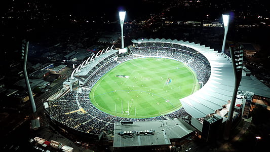 aerial photography of stadium thumbnail