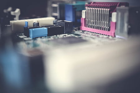Closeup Photography of Motherboard thumbnail