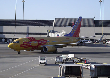 red and yellow airliner thumbnail