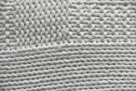 white cable knit textile thumbnail