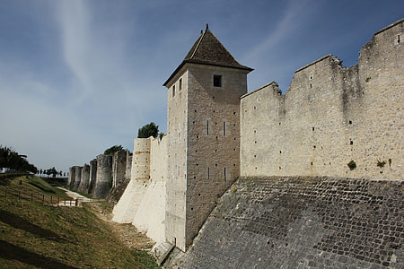gray and white concrete castle wall at daytime thumbnail
