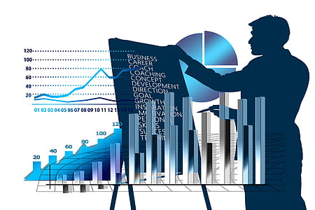 business chart illustration thumbnail