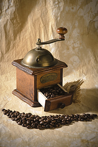 brown vintage coffee grinder thumbnail