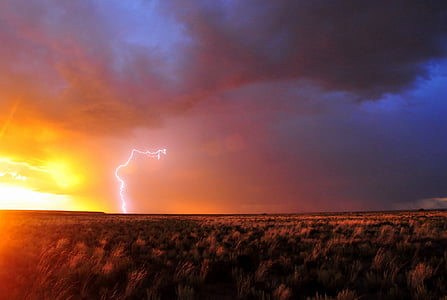 grain field under lightning thumbnail