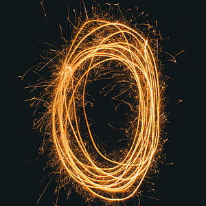 time lapse photography of steel wool thumbnail