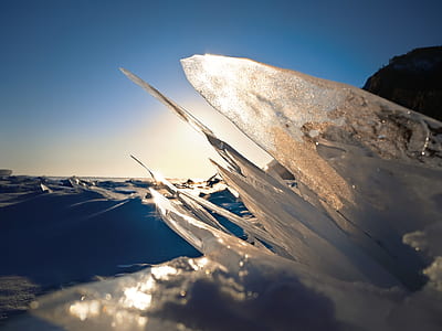photo of icicle during daytime thumbnail