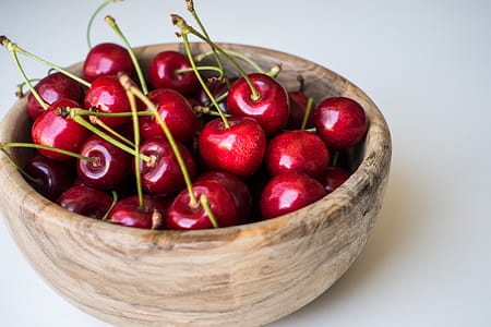 cherry fruits in bowl thumbnail