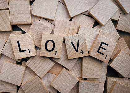 Love scrabble bits thumbnail