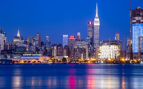 panoramic photo of city buildings thumbnail
