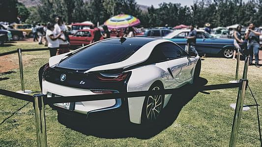 White and Black Bmw Luxury Car thumbnail