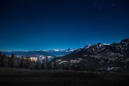 dawn, landscape, nature, sky thumbnail