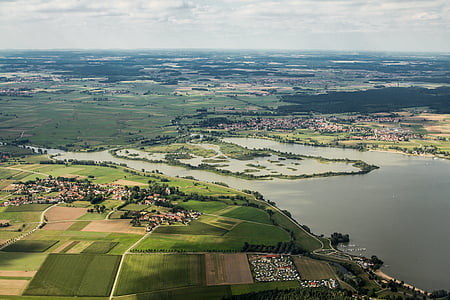 bird's eye view of body of water thumbnail