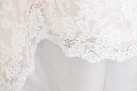 white floral textile thumbnail