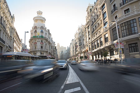 time lapse of cars on roadway during day time thumbnail