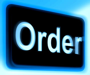 Order Sign Showing Buying Online In Web Stores thumbnail