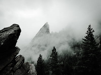 mountain surrounded by sea of clouds thumbnail