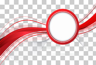Red Line Abstraction, Red abstract report cover page, red and white PNG clipart