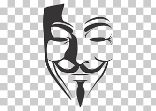 T-shirt Guy Fawkes mask V Anonymous, V For Vendetta File, man face illustration PNG clipart
