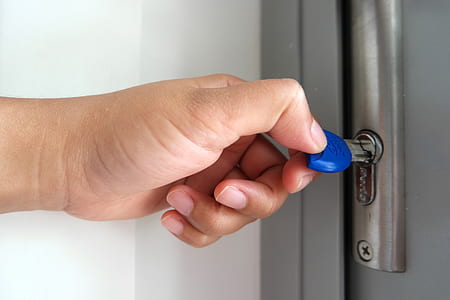 person using blue key thumbnail