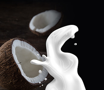time lapse photography of coconut milk thumbnail