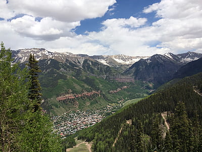 aerial view photography of mountains thumbnail